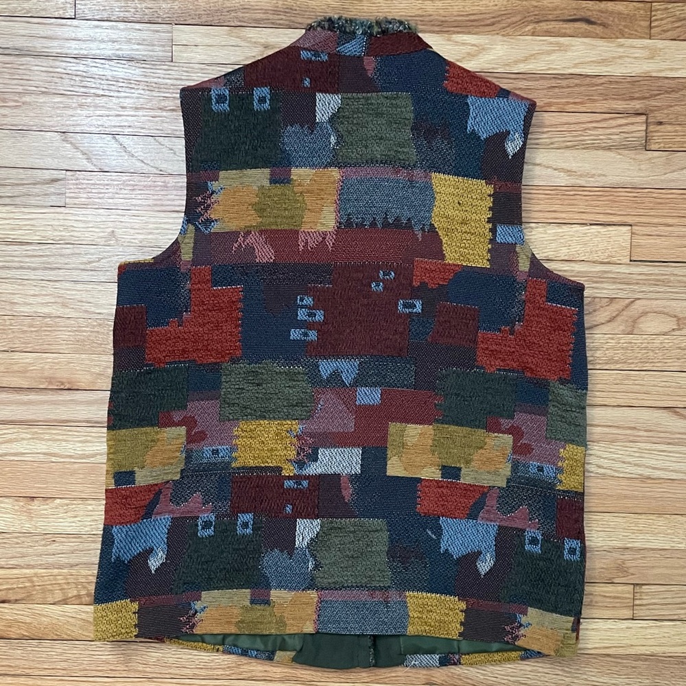 Coldwater Creek - Patchwork Vest - Picture 6 of 10